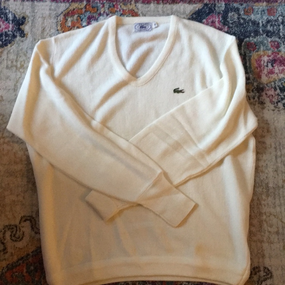 Vintage Lacoste Izod sweater!